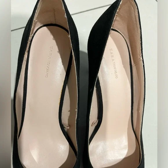 Zara Trafaluc Suede Pumps - Picture 5 of 5